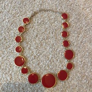 Red Statement Necklace